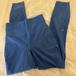 Ribbed Lululemon Leggings 25”